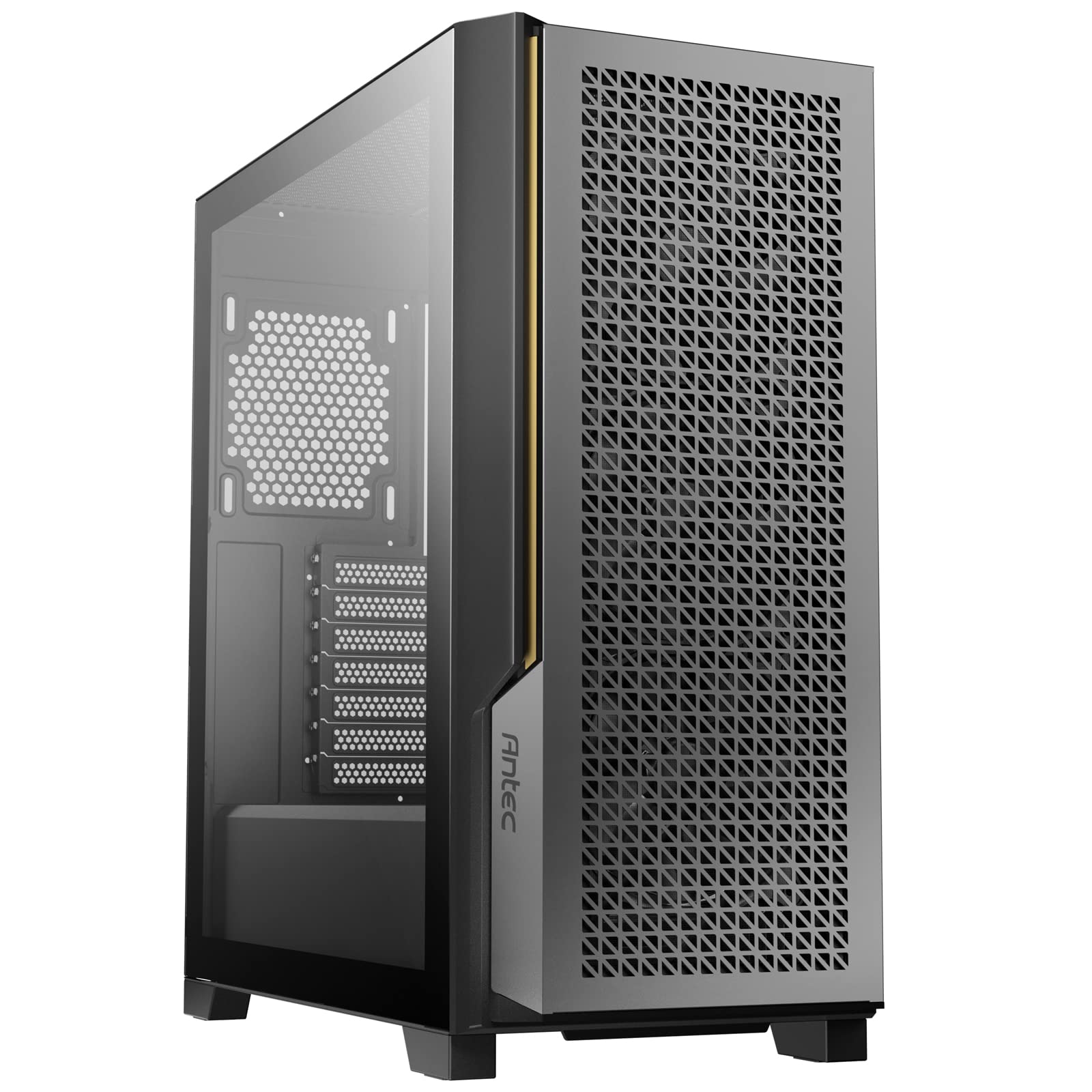 Antec Performance Series P20C, Massive Metal Mesh Front Panel, 3 x 120mm PWM Fans, Type-C 3.2 Gen2 Ready, 2 x 360 mm Radiator Simultaneously, GPU Bracket, Mid-Tower E-ATX PC Case