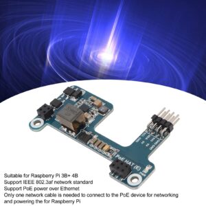 DAUERHAFT POE Mini Expansion Board, 5V 2.5A DC Power Over Ethernet Lightweight PCB Material Flexible Practical Expansion Board for Home