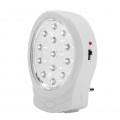 2w ac110-240v home emergency lamp, 13 led rechargeable home emergency light automatic power failure outage lamp