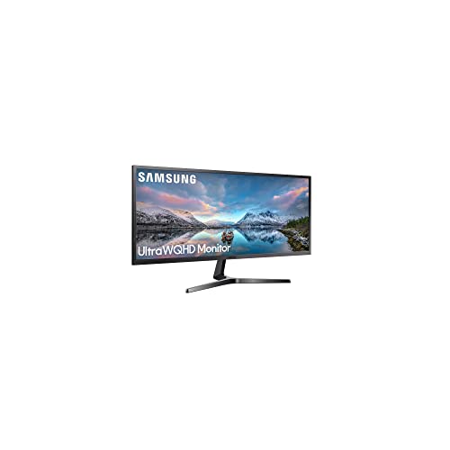 SAMSUNG 34" Class Ultrawide Monitor with 21:9 Wide Screen, LED WQHD(3,440 x 1,440) Display, 4ms Response, 75Hz, FreeSync, Display Port, HDMI, with MTC HDMI Cable