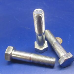 Class 8.8 Zinc Steel Bolts PT M20 x 2.5 mm x 90 mm Long, 3 Pcs