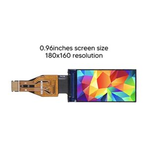 80x160 Resolution IPS Display Module, Non Flash TFT IPS Display Module Bright for Controller Board