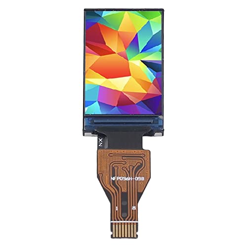 Tgoon 80x160 Resolution IPS Display Module, Non Radiation Quick Response Small Power Consumption Compact SPI Interface Bright IPS Display Module for Controller Board