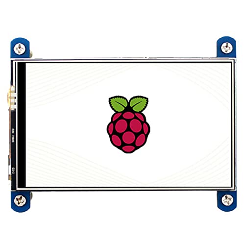 Coolwell Waveshare 4 Inch for Raspberry Pi Screen Touchscreen 480x800 IPS LCD Display Small HDMI Monitor for Raspberry Pi 4B+ 4B 3B+ 3B 2B+ Zero Windows 11 10 8.1 8 7