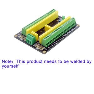 Treedix Compatible with Raspberry Pi Pico/Pico H/Pico W Breakout Board Terminal Block Shield with Pin Header