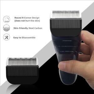 Professional Hair Clipper & Trimmer Detachable Replacement Blades,Compatible with Wahl 6275LP/9179/9590/9591/9639/96459649LP/9655/79434/79003/79005-Model 2167 Clipper/Trimmer,2 Pack