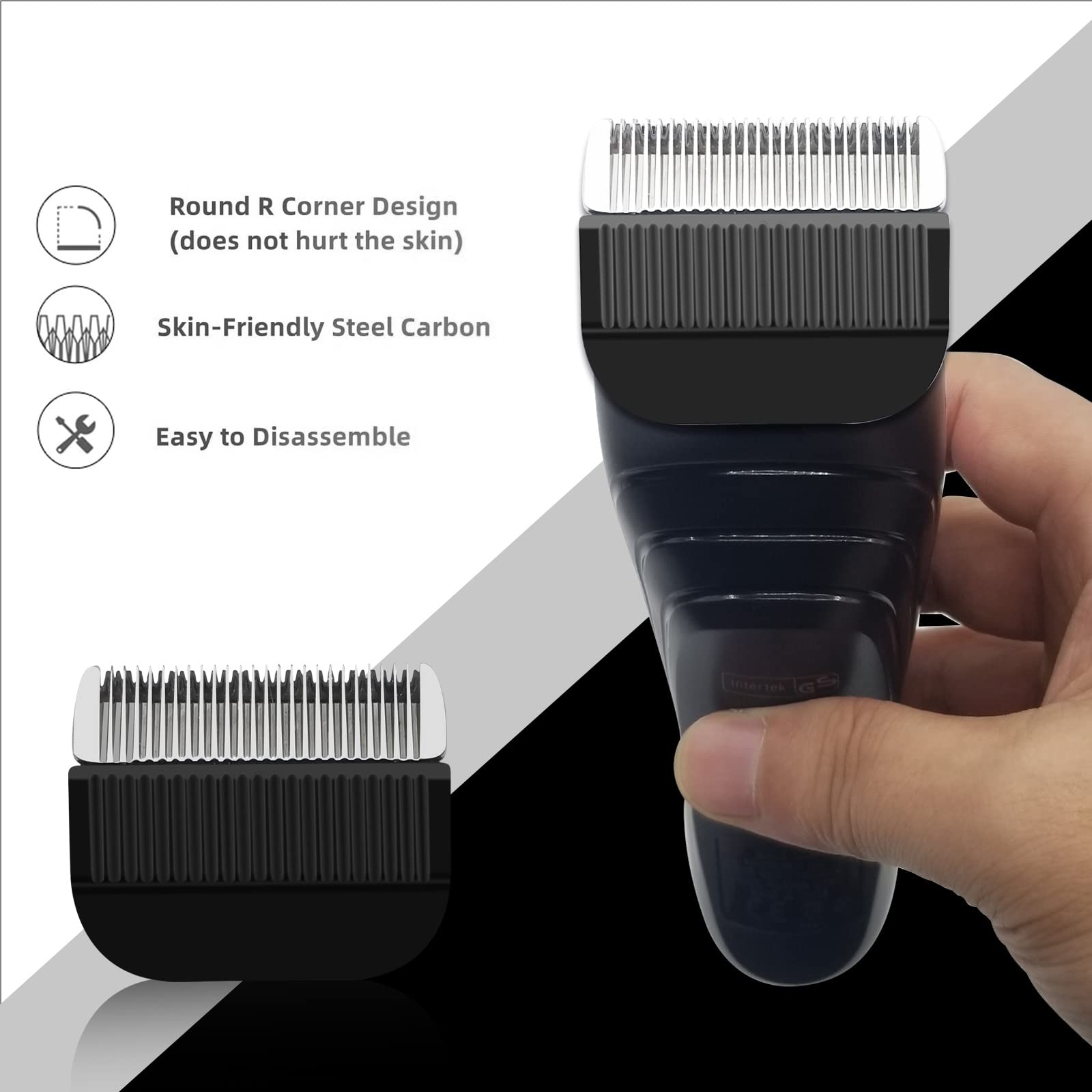 Professional Hair Clipper & Trimmer Detachable Replacement Blades,Compatible with Wahl 6275LP/9179/9590/9591/9639/96459649LP/9655/79434/79003/79005-Model 2167 Clipper/Trimmer,2 Pack