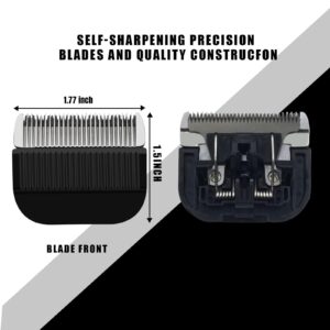 Professional Hair Clipper & Trimmer Detachable Replacement Blades,Compatible with Wahl 6275LP/9179/9590/9591/9639/96459649LP/9655/79434/79003/79005-Model 2167 Clipper/Trimmer,2 Pack