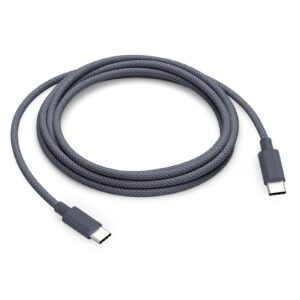 usb c to usb c cable 60w 6.6ft, usbc type c fast charging cord for macbook pro, mac air, ipad pro 12.9 11 inch, ipad air mini, iphone15/pro/pro max, samsung galaxy s23+ s23 ultra, pixel, lg