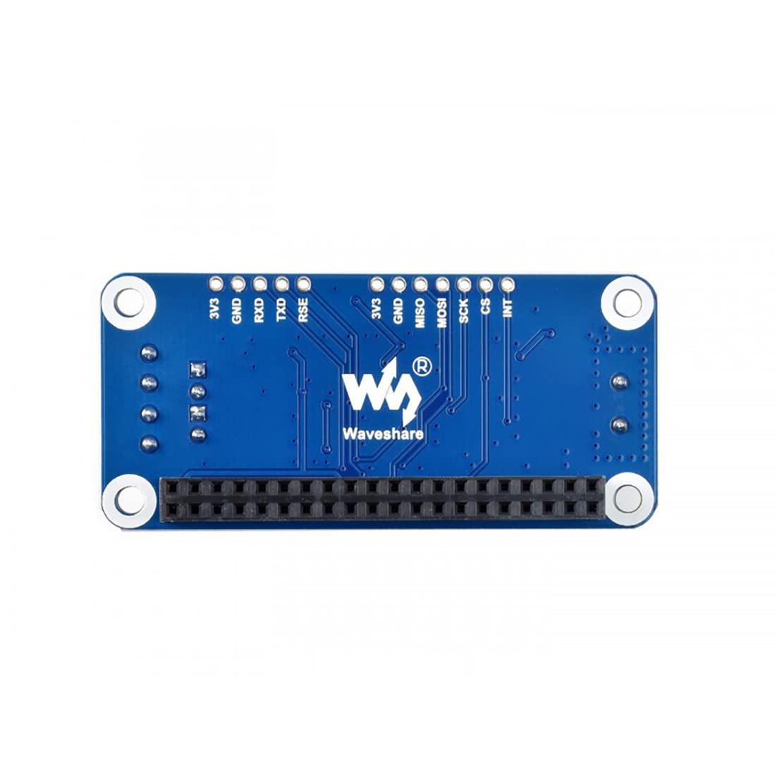 Coolwell Waveshare RS485 CAN HAT for Raspberry Pi 4B+ 4B 3B+ 3B 2B+ Zero W WH Communicate via RS485/CAN Onboard Controller MCP2515 Transceiver SN65HVD230