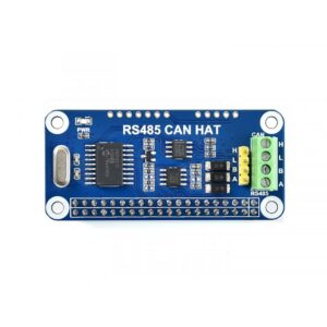 Coolwell Waveshare RS485 CAN HAT for Raspberry Pi 4B+ 4B 3B+ 3B 2B+ Zero W WH Communicate via RS485/CAN Onboard Controller MCP2515 Transceiver SN65HVD230