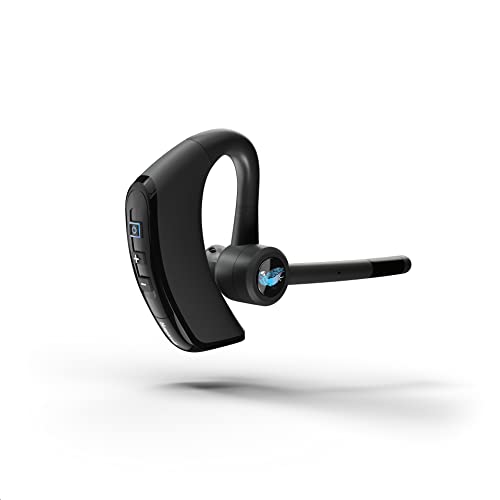 BlueParrott M300-XT SE Mono Bluetooth Wireless Headset with Improved Call Quality for Mobile Phones - 80% Noise Cancellation with 2-Mic Tech - Ideal for High-Noise Environments - Bluetooth 5.1, Black