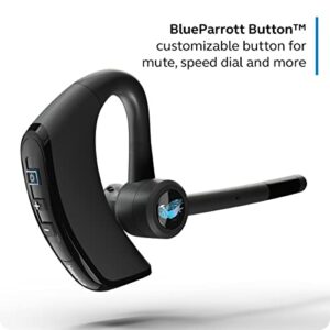 BlueParrott M300-XT SE Mono Bluetooth Wireless Headset with Improved Call Quality for Mobile Phones - 80% Noise Cancellation with 2-Mic Tech - Ideal for High-Noise Environments - Bluetooth 5.1, Black