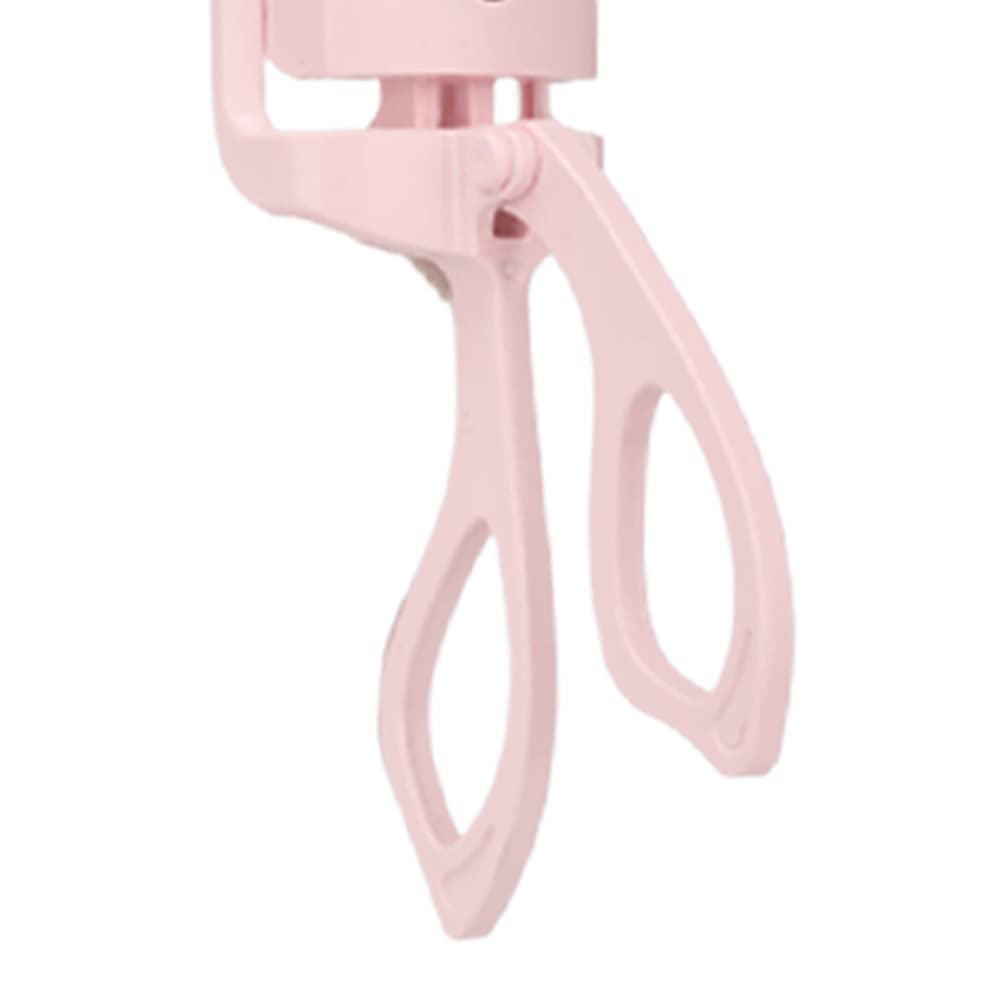 yANGLIU Heated Eyelash Curlers, Handheld Eyelash Heated Curler, USB Rechargeable Two-Speed Temperature Control Eyelash Curler with Sensing Heating Silicone Pad,Quick Natural Long Lasting (Pink) (Pink)