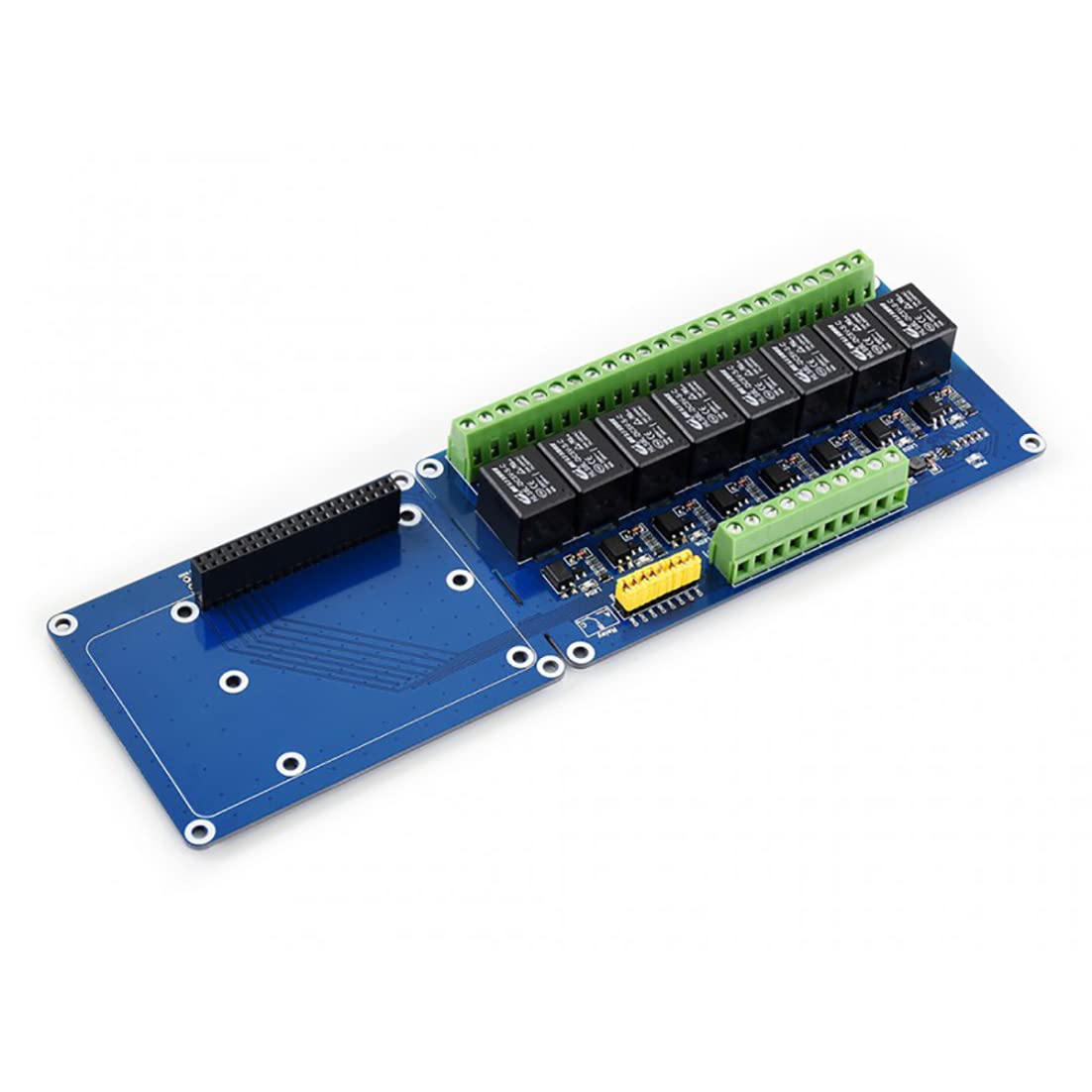 Coowell Raspberry Pi 8 Channel Relay Module HAT for Raspberry Pi 4B+ 4B 3B+ 3B 2B+ Zero W WH Jetson Nano Help The Pi to Control Home Appliances