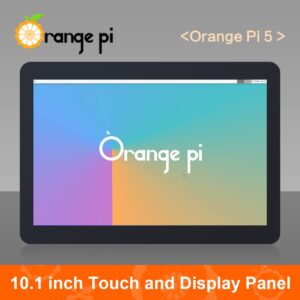 Orange Pi 5 10.1 Inch LCD Touch Screen Portable Monitor, TFT Display Panel Only Compatible 5, 5B, 5 Plus Single Board Computer