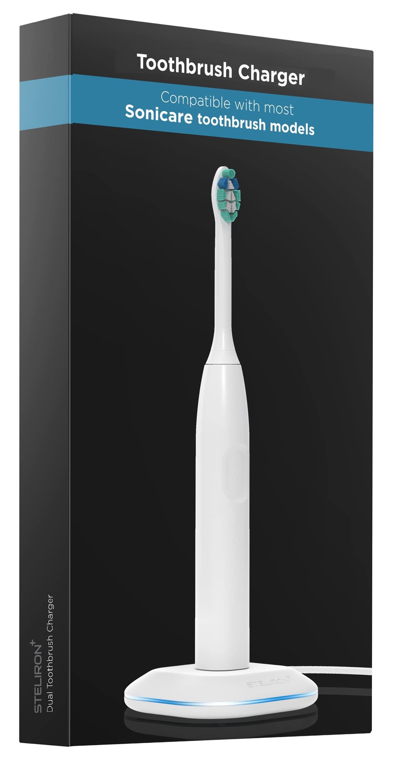 Replacement Philips Sonicare 4100 Charger Base, Electric Toothbrush and Flosser Charging with LED Indicator - Series 6100, 5100, HX9690 and More (USB Powered)