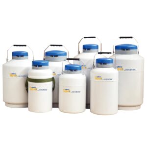 cryoking liquid nitrogen tank cryogenic container aluminum alloy portable dewar series 6l with 6 canisters