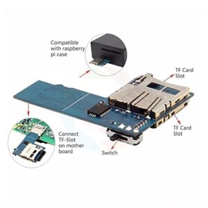 Memory Storage Expansion Board, Memory Card Module PCB Material Practical Support 2 Systems for 3B 3B