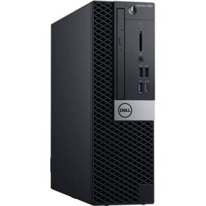 dell optiplex 7060 desktop computer | hexa core intel i5 (3.2ghz) | 16gb ddr4 ram | 500gb ssd solid state | windows 11 professional | home or office pc (renewed)