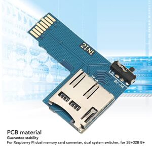 Memory Storage Expansion Board, Memory Card Module PCB Material Practical Support 2 Systems for 3B 3B