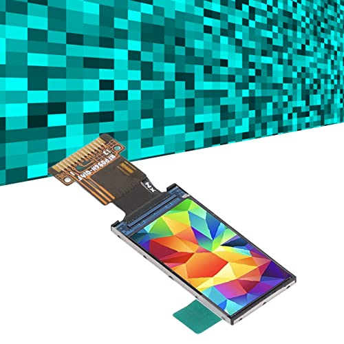 IPS Display Screen, 0.96in TFT Screen 80x160 Resolution ST7735S Drive Welding Installation 4PCS with SPI Interface for STM32 Controller Board
