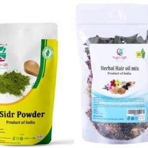 Multi Pack | Sidr Leaf Powder + Herbal Hair Oil Mix for Bundle