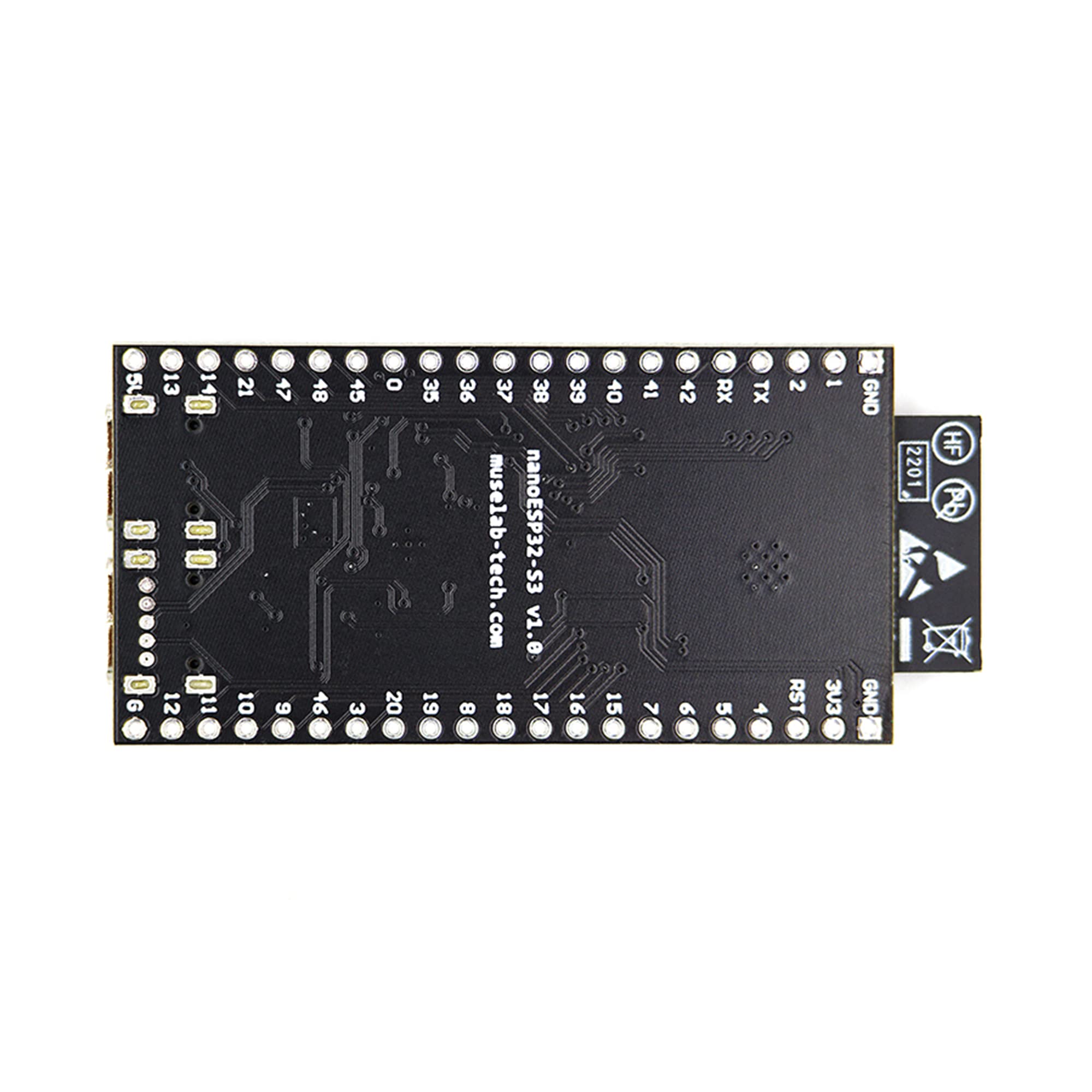 nanoESP32-S3 Development Board ESP32-S3-WROOM-1 Module WiFi/BLE ESPRESSIF AIOT Board (S3-WROOM-1-N8, Dev Board)