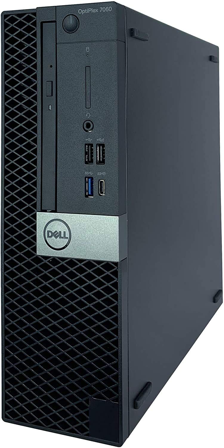 Dell Optiplex 7060 Desktop Computer | Hexa Core Intel i5 (3.2GHz) | 16GB DDR4 RAM | 500GB SSD Solid State | Windows 11 Professional | Home or Office PC (Renewed)