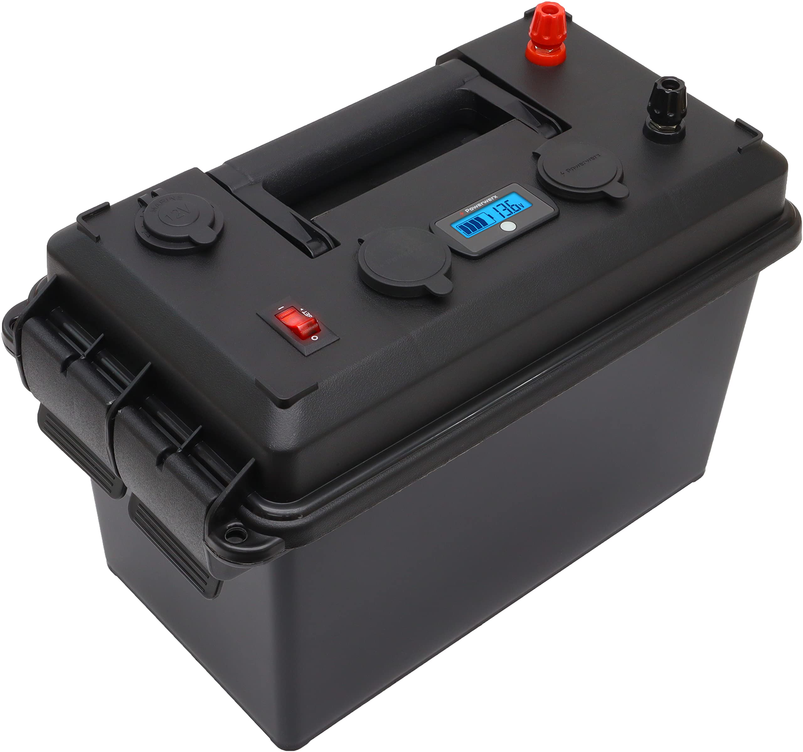 Powerwerx PWRbox2 Portable Power Box for 12-40Ah Bioenno Batteries