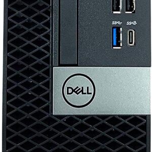 Dell Optiplex 7060 Desktop Computer | Hexa Core Intel i5 (3.2GHz) | 16GB DDR4 RAM | 500GB SSD Solid State | Windows 11 Professional | Home or Office PC (Renewed)