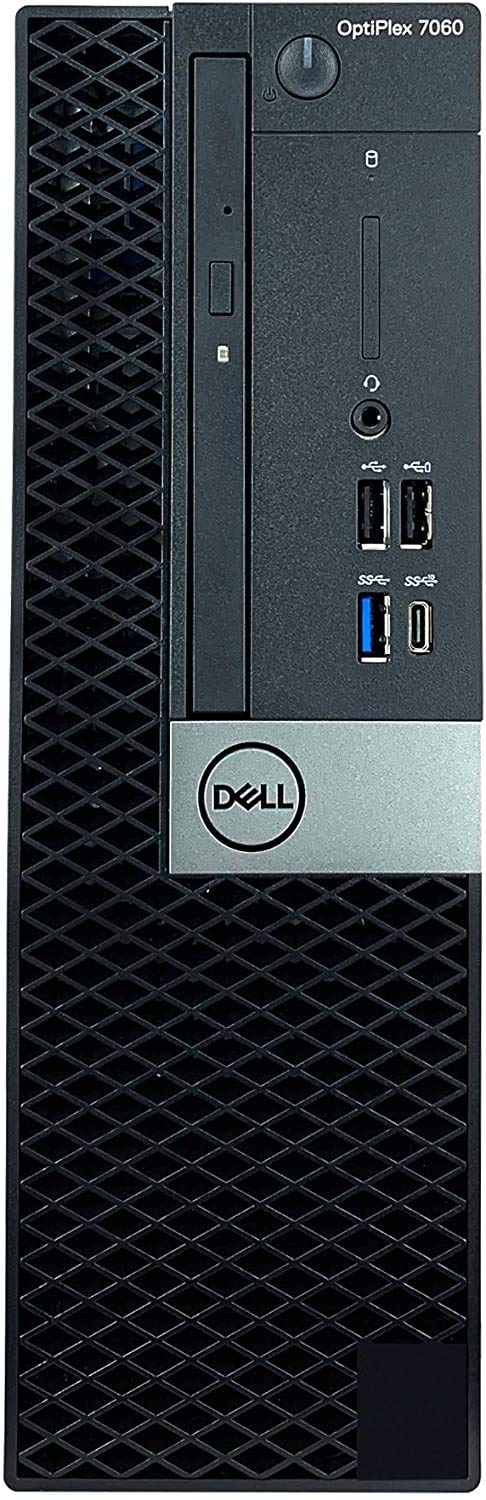 Dell Optiplex 7060 Desktop Computer | Hexa Core Intel i5 (3.2GHz) | 16GB DDR4 RAM | 500GB SSD Solid State | Windows 11 Professional | Home or Office PC (Renewed)