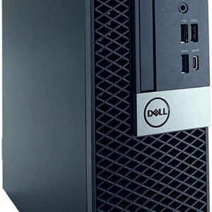 Dell Optiplex 7060 Desktop Computer | Hexa Core Intel i5 (3.2GHz) | 16GB DDR4 RAM | 500GB SSD Solid State | Windows 11 Professional | Home or Office PC (Renewed)