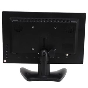 Qinlorgo LCD Display Monitor, Easy Hanging VGA AV BNC USB Intput 11.6 Inch Computer Monitor for Family for Laptops (US Plug)