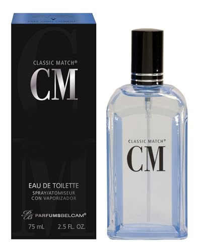 PB ParfumsBelcam Classic Match CM Eau De Toilette Spray, Our Version of Y,2.5 fl.oz