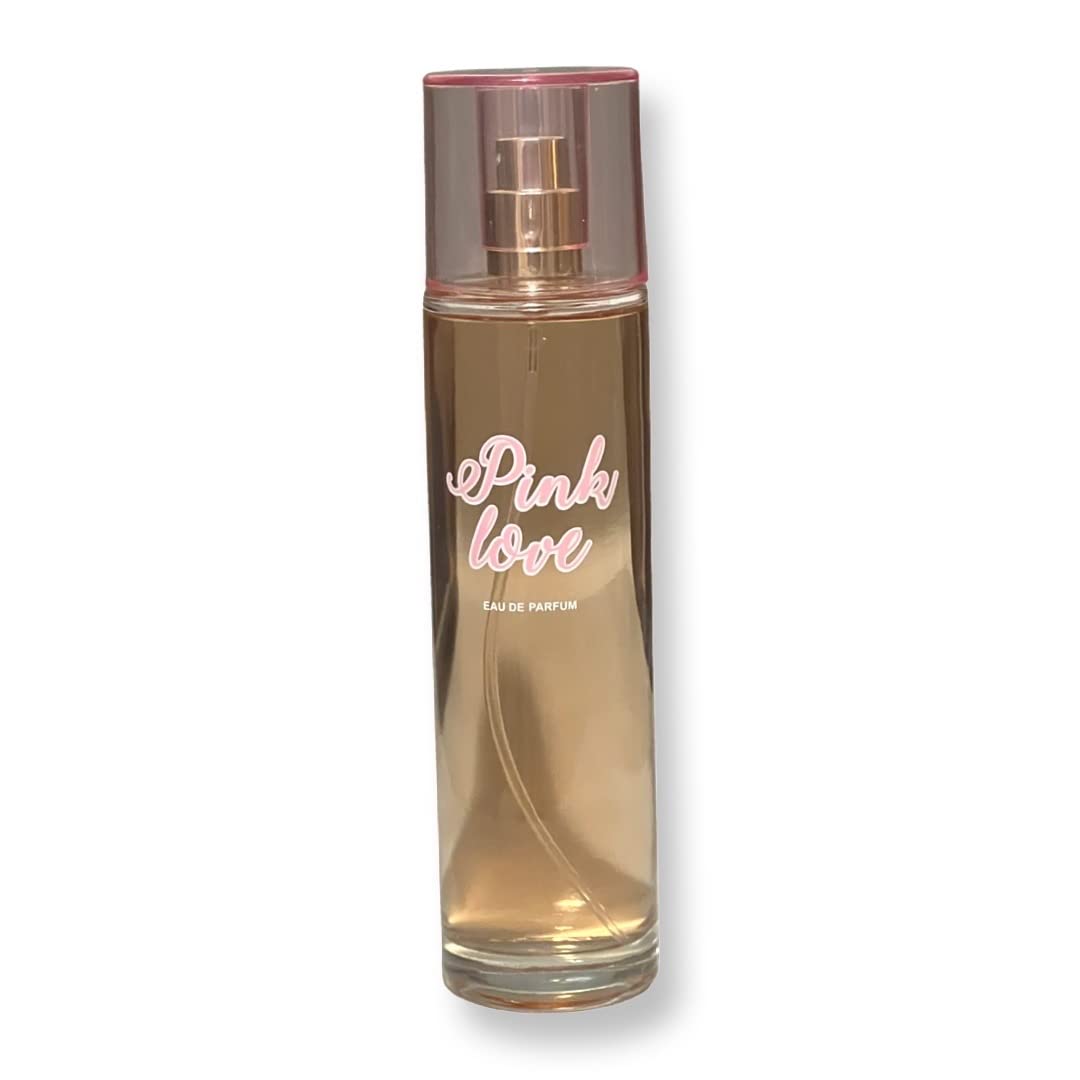 United Scents Pink Love Eau de Parfum for Women | 3.4 Fl Oz Enthralling Raspberry Orange Bergamot and Vanilla Notes | Light Fragrance for Everyday Use