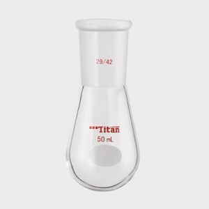 JRLGD 50ml Recovery Flask Heavy Wall Rotary Evaporator Flask with 29/42 Joint, Borosilicate Glass