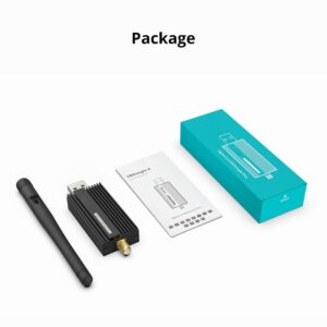 Smilewolf Zigbee 3.0 USB Dongle Plus Gateway，Wireless Zigbee 3.0 USB Adapter,Universal Zigbee Gateway Adapter with Antenna,for Home Assistant,Open HAB,etc (ZBDongle-E)