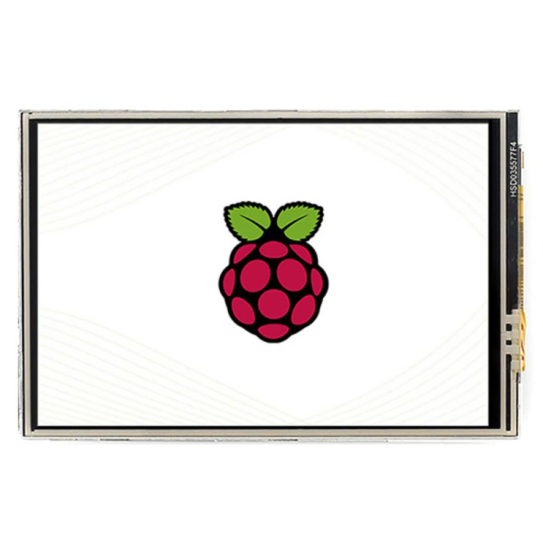 Coolwell 3.5 Inch LCD Screen Resisitive Touch Display C Touchscreen for Raspberry Pi 4B+ 4B 3B+ 3B 2B+ Zero W WH 480x320 SPI Small Raspberry Pi Monitor