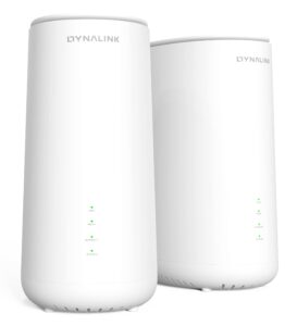 dynalink axe10200 tri-band wifi 6e whole home mesh system(dl-wme38) new 6ghz band support 10-streaming,speed up to 10.2gbps, up to 6,000 sq.ft, 200 devices, gigabit ports, parental controls, 2 routers