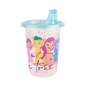 The First Years Take & Toss My Little Pony Sippy Cups - Reusable Toddlers Cups with Lids - Kids Party Pack with 2 Travel Caps - 10 Oz - 10 Count