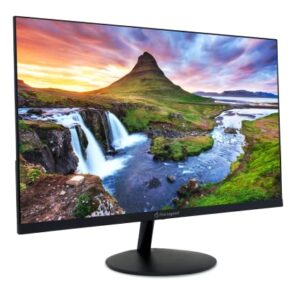 AOPEN 24SA2Y Hbi 23.8" Full HD (1920 x 1080) Zero-Frame Gaming Office Monitor | AMD FreeSync Technology | Ultra-Thin Stylish Design | 100Hz | 1ms-TVR | Low Blue Light | Tilt | HDMI & VGA Ports,Black