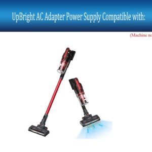 UpBright 27V AC/DC Adapter Compatible with Ziglint Z5 Z 5 22.2V 2000mAh 22.2VDC Li-ion Battery 120W 2-in-1 Cordless Stick Vacuum Cleaner RK-2700500 RK2700500 27VDC 0.5A 500mA Power Supply Cord Charger