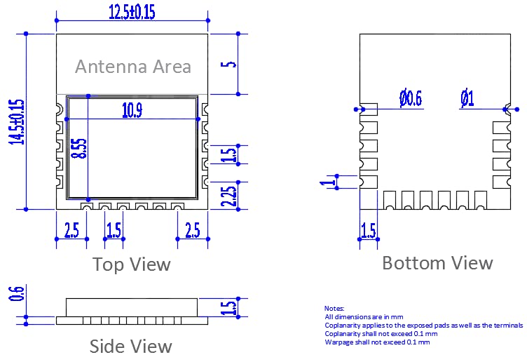 BDE One of The Most Cost-efficient Bluetooth 5.1 Low Energy Module，Based on Dialog Ultra-Low Power DA14531 SoC