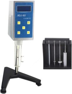 cnyst viscometer rotational viscosity meter with range 20 to 2,000,000mpa·s adjustable s peed 0.3、0.6、1.5、3、6、12、30、60 4 spindles code l1 l2 l3 l4 lcd screen display