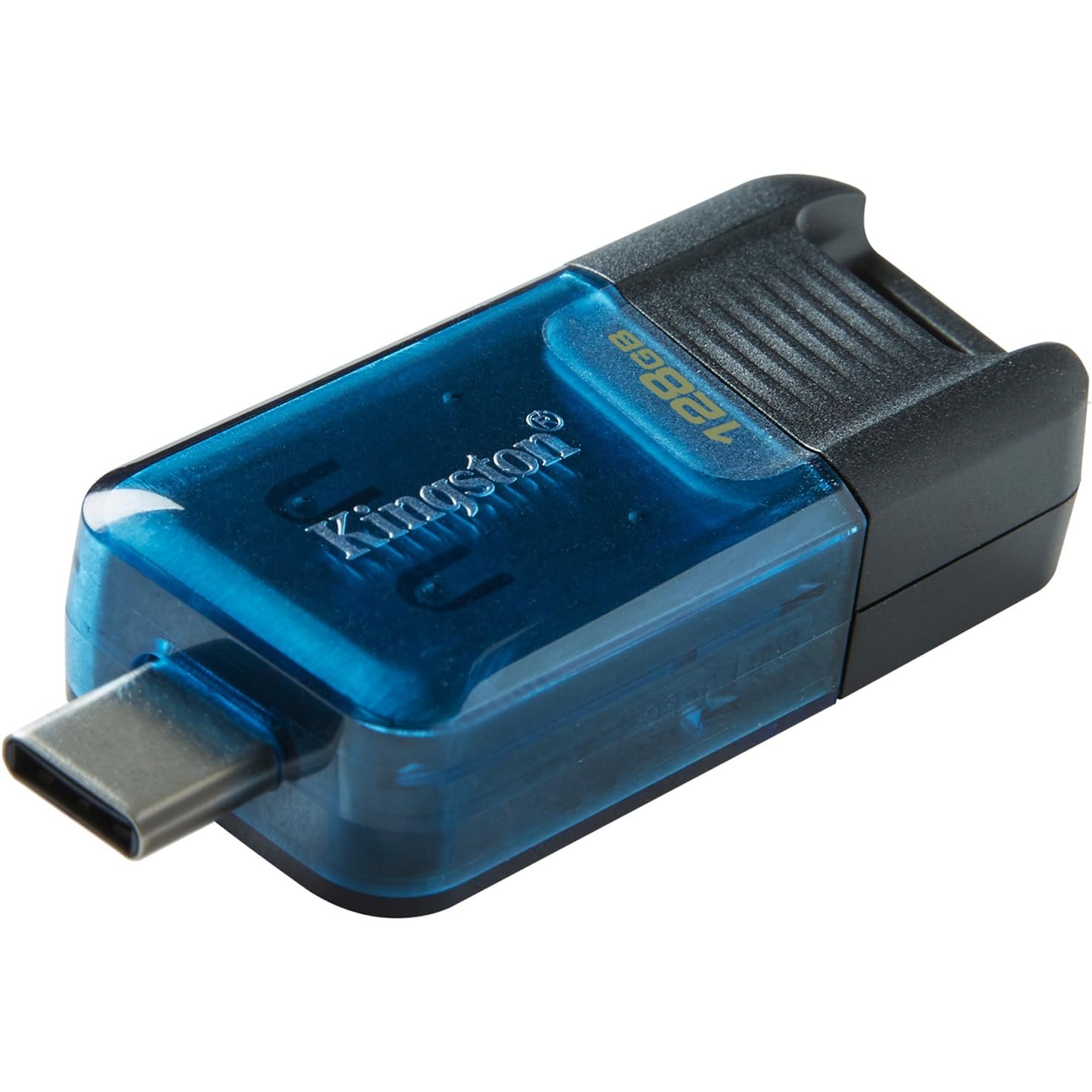 Kingston DataTraveler 80 M 128GB USB-C Flash Drive | USB 3.2 Gen 1 | Up to 200MB/s | DT80M/128GB