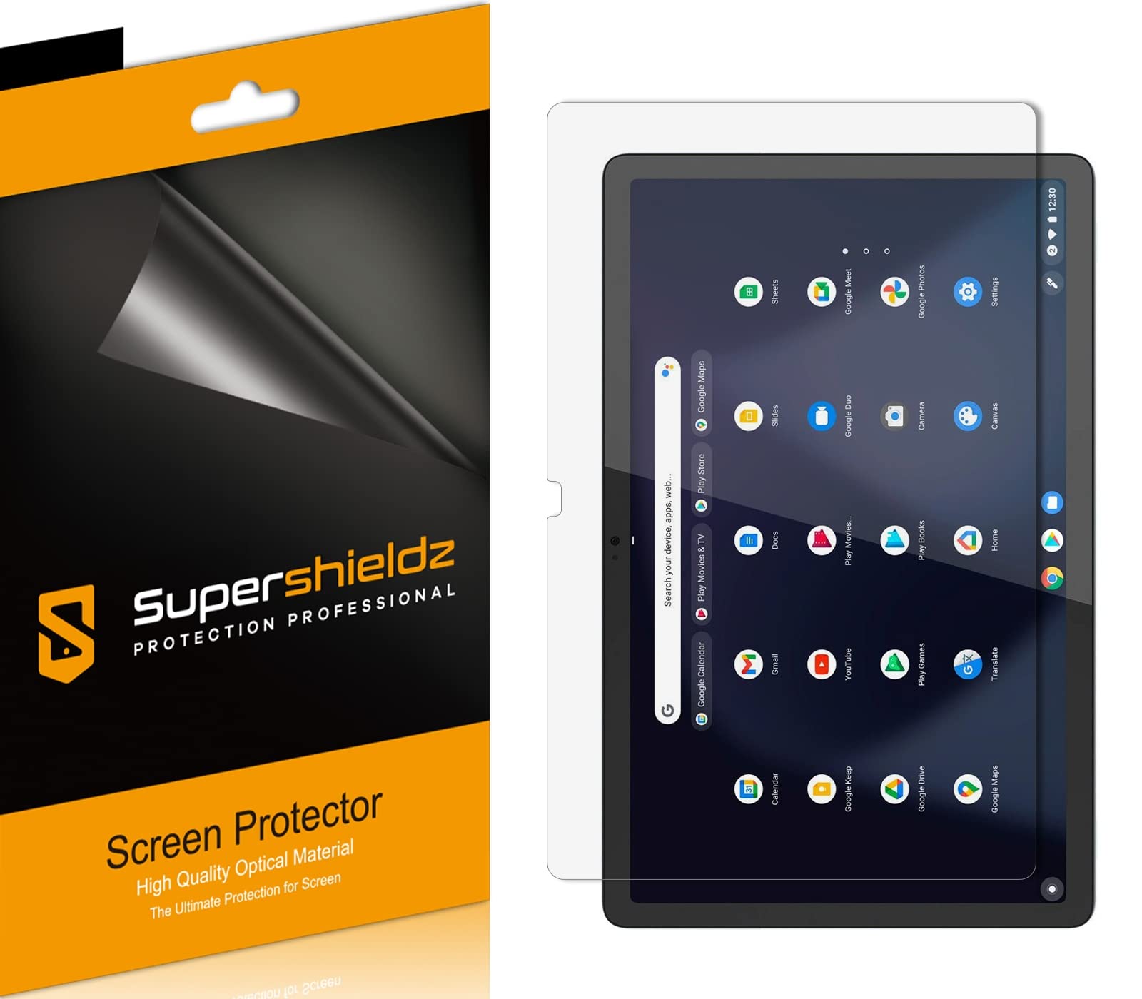 (3 Pack) Supershieldz Designed for Lenovo Chromebook Duet 3 (11 inch) Screen Protector, High Definition Clear Shield (PET)