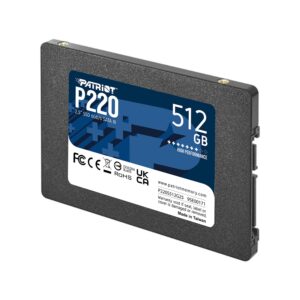 Patriot P220 512GB Internal SSD - SATA 3 2.5" - Solid State Drive - P220S512G25