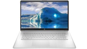 hp pavilion 17 laptop, 17.3" hd+ anti-glare screen, amd athlon gold 3150u processor, 64 gb ram,2tb pcie nvme ssd, long battery life, webcam, mics, wifi, windows 11 home, silver