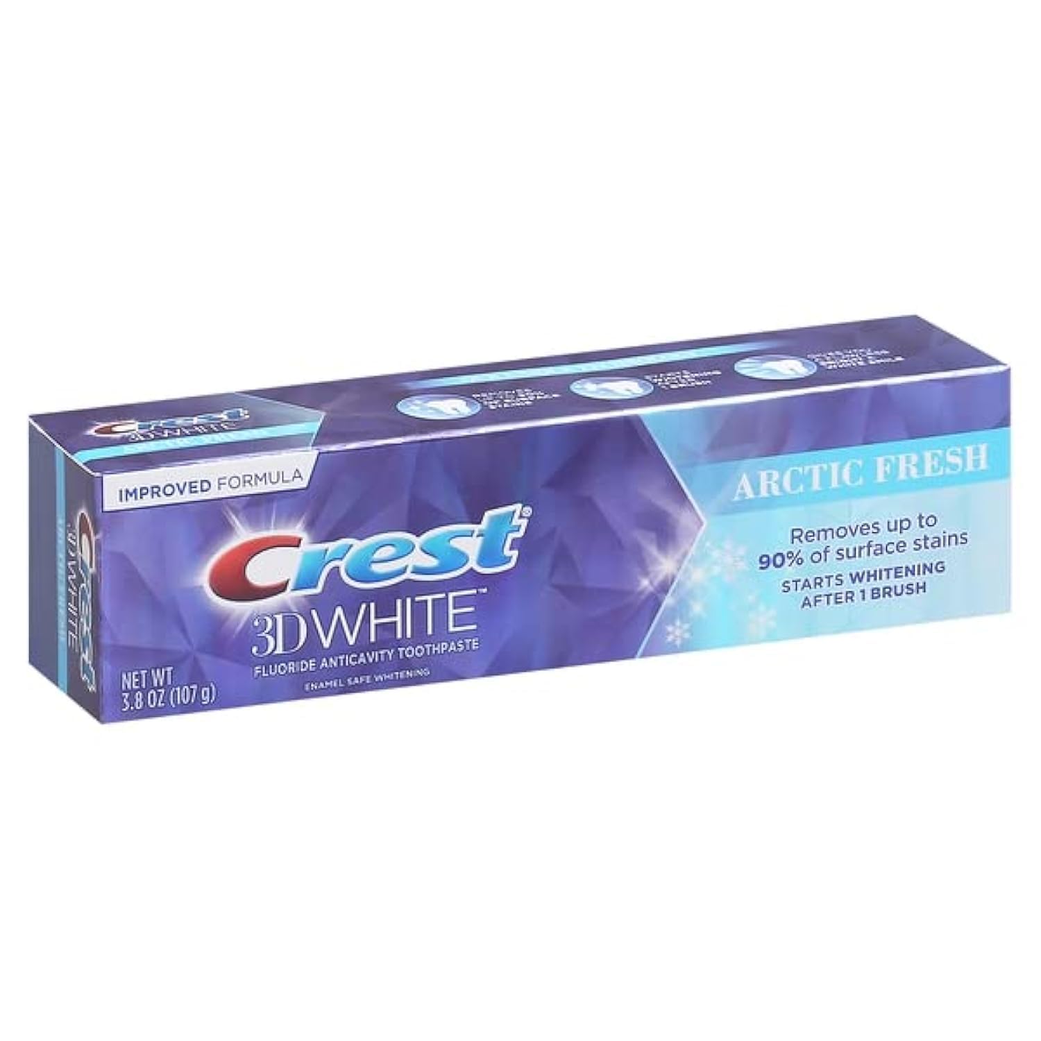 Crest, Toothpaste, Arctic Fresh, 3.8 Ounce